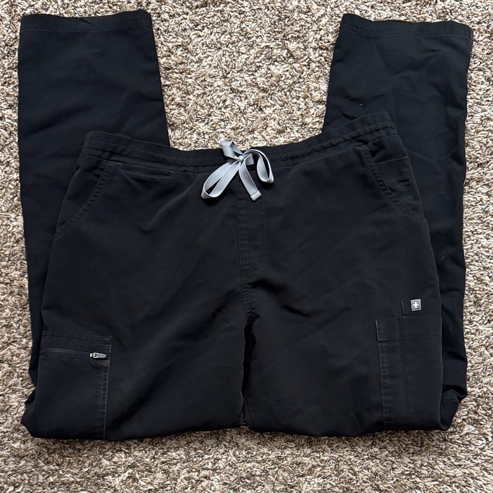 Figs Black Scrub Pant